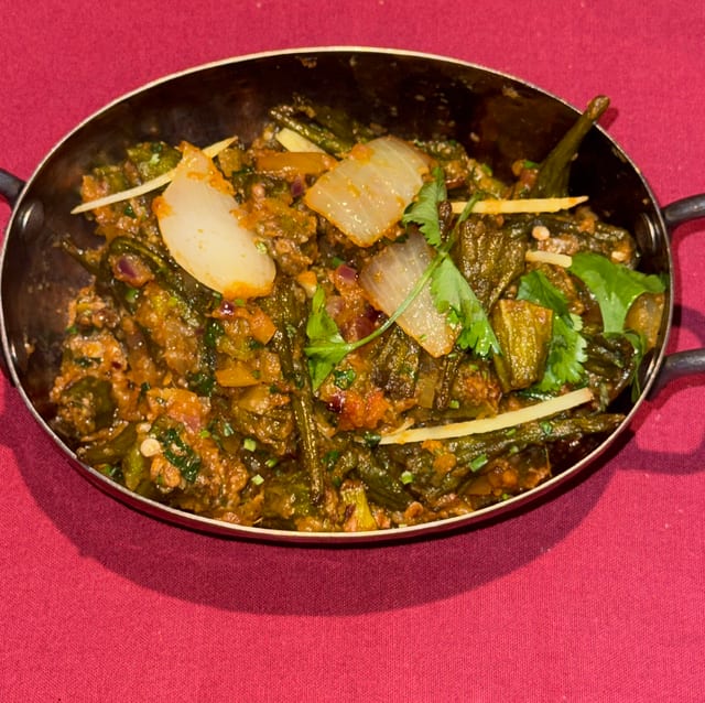 Bhindi Masala 🌱.