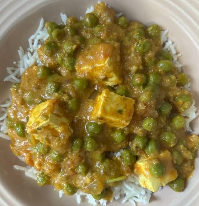 Mutter Paneer.