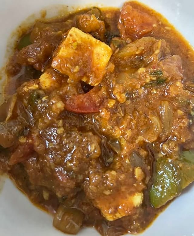 Kadai Paneer.