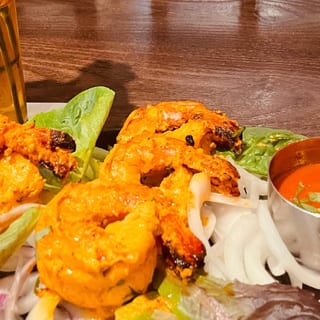 Saffron Tandoori Shrimp