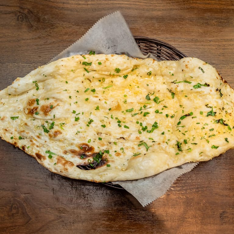 Savor our fresh naan